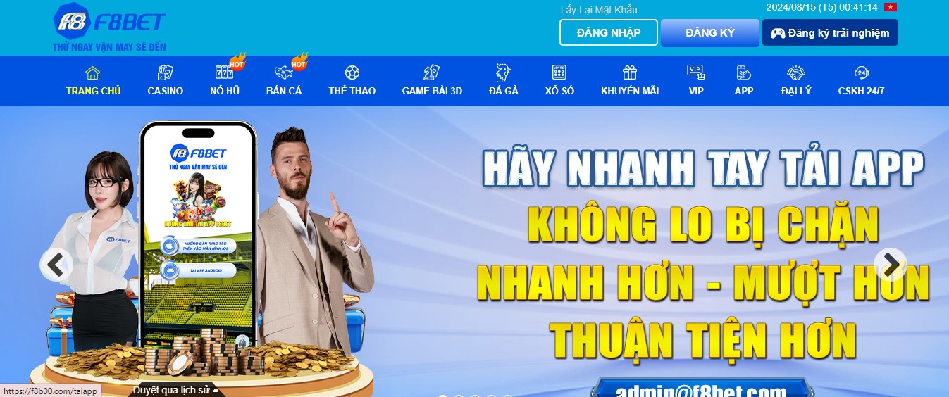 Nhà cái F8bet có giới hạn lượt đăng nhập không?